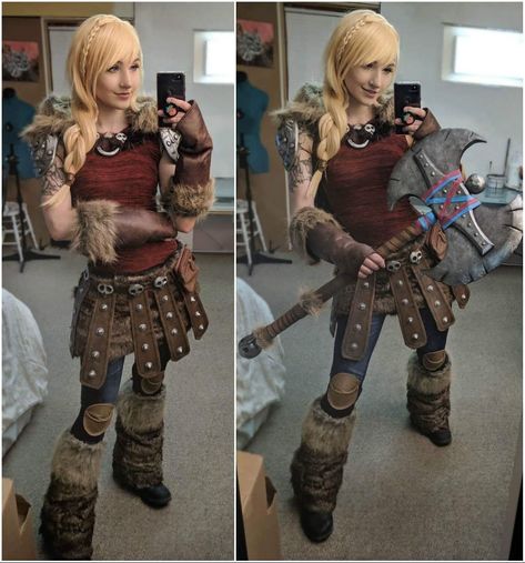 Astrid Costume, Astrid Cosplay, Halloween Dragon, Dragon Cosplay, Blonde Cosplay Wig, Blonde Cosplay, Costume Viking, Viking Cosplay, Yellow Blonde