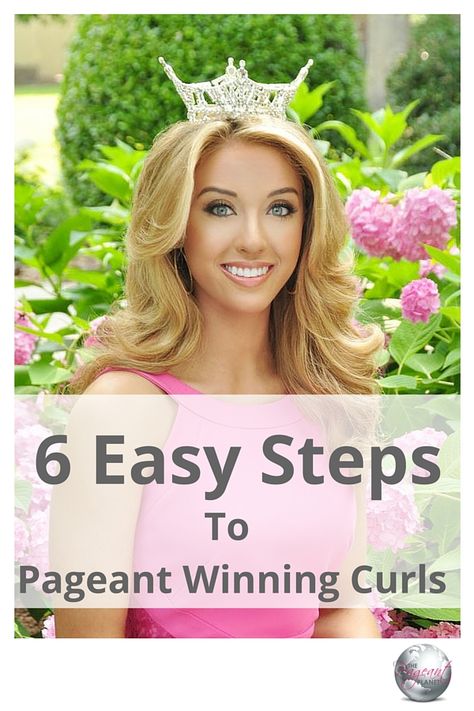 6 easy steps on how to create pageant winning curls! There are some contestants who have gorgeous pageant curls that are to die for. It may seem like getting those perfect curls is a mystery, and just a few have figured out the secret. Achieving perfect pageant curls depends upon the foundation of quality products and the utilization of correct styling techniques.... Pageant Hair Medium Length, Big Pageant Hair, Pageant Curls, Beauty Pageant Hair, Pageant Hair For Kids, Pageant Hair And Makeup, Pageant Hairstyles, Pageant Prep, Pageant Tips