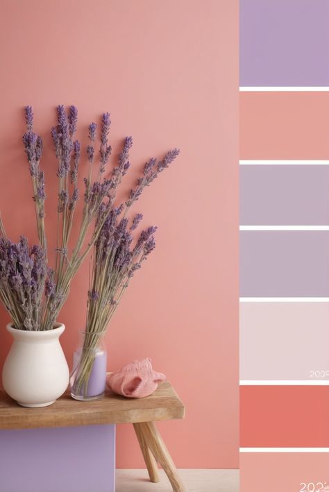 Uncover the top secrets to unlock the potential benefits of almond milk in this eye-opening article on "a"! #ad     #Colortrend #wallpaint2024  #color2024  #DIYpainting  ##DIYhomedecor  #Fixhome Peach And Lavender Bedroom, Colors With Lavender, Lavender Living Room, Lavender Palette, Colour Combinations Interior, Lilac Walls, Lavender Color Palette, Lavender Bedroom, Lavender Interior