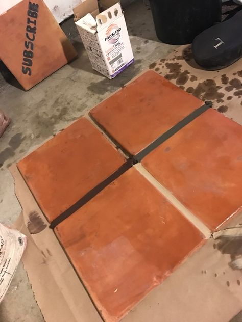 Saltillo Tile Grout Saltillo Tile Grout Color, Terracotta Tile Grout Colors, Terracota Kitchen Floor, Kitchen Grout Color, Porceline Tile, Polyblend Grout, Colour Grout, Terracota Tile, Kitchen Grout