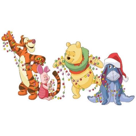 Christmas Wallpaper Iphone Cute, Pooh Christmas, Disney Best Friends, Winnie The Pooh And Friends, Disney Christmas Tree, Winnie The Pooh Pictures, Pooh And Friends, Winnie The Pooh Christmas, Cute Winnie The Pooh