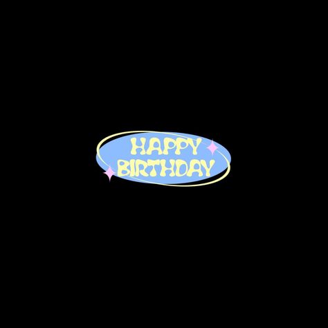 Birthday, also known as the day of one's birth, is an annual celebration of the anniversary of one's#birthdayfont #aestheticbirthday #happybirthday #fontlove #birthdayaesthetic Happy Birthday Overlay, Birthday Widget, Template Hbd, Happy Birthday Stickers, Happy Birthday Font, Happy Birthday Blue, Happy Birthday Png, Birthday Captions Instagram, Bday Cards