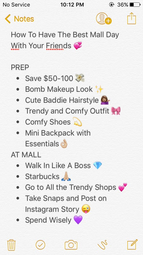 Things To Do At A Mall With Friends, Stuff To Do With Friends At The Mall, What To Do At Mall With Friends, Fun Things To Do At The Mall With Friends, Things To Buy At The Mall With Friends, Mall Ideas With Friends, How To Make Plans With Friends, Self Care Day With Bestie, Stuff To Get At The Mall