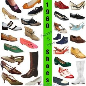 1960s shoes. Vintage and new 1960s shoe styles. So many fun designs, bright colors, and on trend this year too. Learn and shop at vintagedancer com 60s Shoes Women, 1960's Shoes, 60s Shoes, 1960s Shoes, Popular Shoe, Go Go Boots, 1960 Fashion, Jack Gilinsky, Womens Beach Fashion