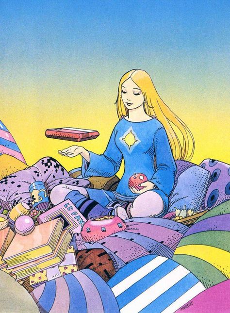 MOEBIUS Jean “moebius” Giraud, Moebius Art, Bd Art, Jean Giraud, Psy Art, Bd Comics, Wow Art, Arte Animal, 판타지 아트