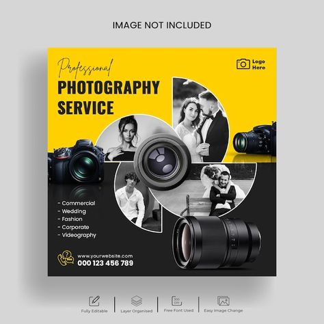 Photography Services Poster, Photography Advertising Poster, Instagram Thumbnail Design, Photography Posters Advertising, Photography Banner Design, Photography Instagram Post, Photographer Flyers, Tshirt 2023, Ad Ideas