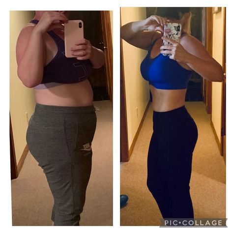 Read about a 41-year-old woman's inspiring 47lbs weight loss journey that took her 36 months. Discover the sustainable ways she used to reach her goal. 125 Pounds, 125 Lbs, Progress Pictures, Nutrition Advice, Healthy Tips, Fat Loss, Crop Tops, Celebrities, Women's Top