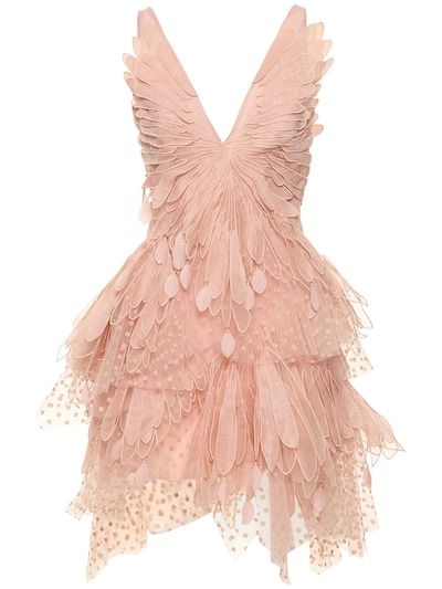 Lvr exclusive flocked tulle mini dress - Zimmermann - Women | Luisaviaroma Tulle Mini Dress, Dress Beige, Costume Intero, Zimmermann Dress, Mini Robes, Fashion Sale, Tiered Skirt, Fancy Dresses, Dream Dress