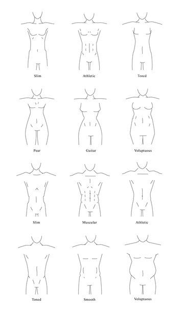 Orange Body Shape, Drawing Tips Bodies, Body Type Drawing, Bored Art, Human Body Drawing, Body Tutorial, Body Shape Drawing, Drawing Tutorials For Beginners, Fashion Drawing Tutorial