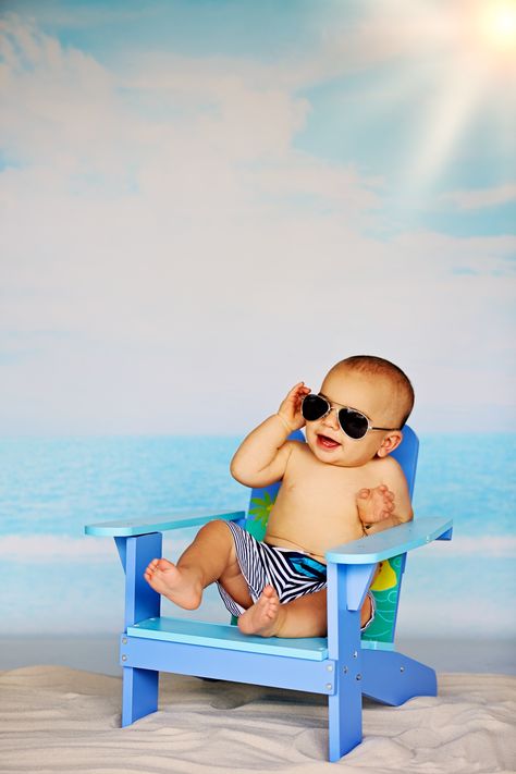 Indoor beach shoot by: Natalie Atick Photography #cutekid #photography @Natalie Atick Photography Beach Baby Photography, Kitchen Island Design Ideas, Beach Photography Tips, Island Design Ideas, Beach Shooting, Beach Photoshoot Ideas, Indoor Beach, Halloween Costume Toddler Girl, Baby Milestones Pictures