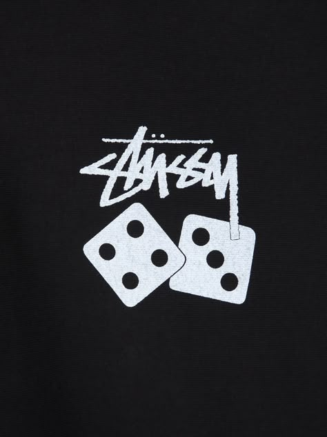 Stussy Dice, Chris Brown Art, Stussy Wallpaper, Stussy Men, Stussy Logo, Shirts Streetwear, Spiderman Pictures, Tshirt Printing Design, Japon Illustration