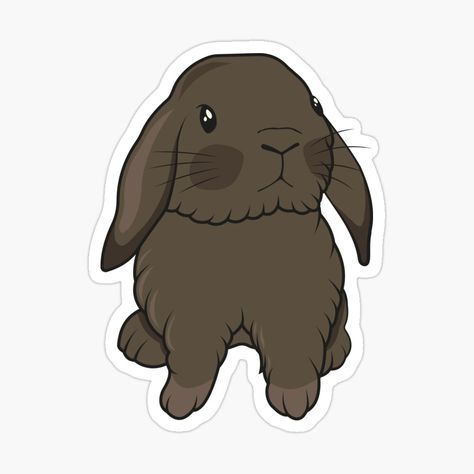 Holland Lop Bunny, Lop Bunny, Holland Lop Bunnies, Lop Eared Bunny, Bunny Sketches, Brown Bunny, Mini Lop, Holland Lop, Bunny Logo