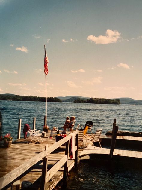 retro, lake, new hampshire, lake winnipesaukee, old, water New Hampshire Lake House, Midwest Lake House, New Hampshire Aesthetic, Lake Tahoe Houses, Midwest Summer, Lake Hartwell, Family Secrets, 90s Summer, Lake Winnipesaukee