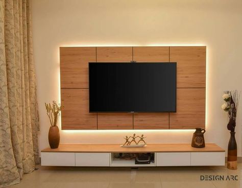 Tv Wall Cabinets Bedroom, टीवी Unit, Tv Unit Diy Ideas, Hall Tv Design, Tv Panels For Bedroom, Diy Tv Unit Ideas, Bedroom Tv Cabinet Design Modern, Tv Unit Design Modern For Bedroom, Tv Panel For Bedroom