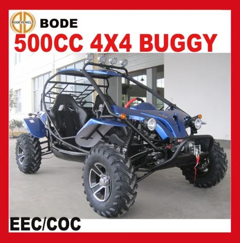 New EEC 4X4 Go Kart for Adult (MC-450), 4x4 Go Kart, 500cc Go Kart,  Model NO. MC-450 Kind Vari-Speed Certification EEC Color All Condition New Engine Single-Cylinder Fuel System Carbureted/Efi Warranty 6 Month Ignition Type Cdi Vehicle Dimensions 2850*1600*1500 / 112*63*59 Front Tire Spec ATV 25 X 8 - 12 Rear Tires Spec 25 X 10 - 12 Fuel Tank Capacity 32 / 8.5 Wheelbase (Mm/in) 2195 / 86.4 Ground Clearance(Mm/in) 350 / 13.8 Transport Package Steel Frame with Strong Carton Specification EEC Trademark BODE Origin Zhejiang HS Code 8703101100 Production Capacity 50 Go Kart Off Road, Go Karts For Sale, Go Kart Tires, Electric Kart, Electric Go Kart, Go Kart Buggy, Kids Races, Bicycles For Sale, Off Road Buggy