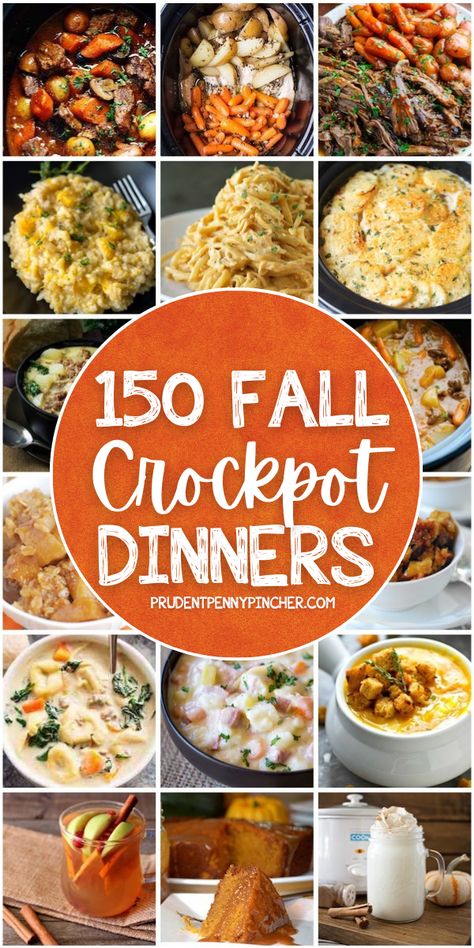 Fall Crockpot Dinners, Fall Crockpot, Easy Fall Dinners, Fall Crockpot Recipes, Easy Crockpot Dinners, Best Crockpot Recipes, Crockpot Dinners, Easy Dinner Recipes Crockpot, Fall Dinner Recipes