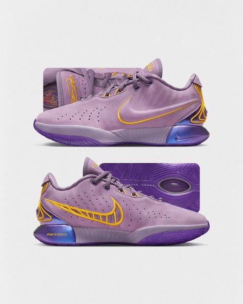 Nike LeBron 21 "Purple Rain" now available online Lebron 6, Vb Shoes, Rain Sneakers, Nba Shoes, Lebron Nike, Bball Shoes, Purple Time, New Sneaker Releases, Ball Shoes