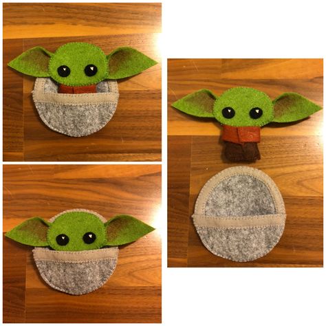 Star Wars Felt Ornaments, Cow Kawaii, Starwars Christmas, Toddler Fine Motor Activities, Terra Cotta Pot Crafts Diy, Star Wars Crafts, Felt Ornaments Patterns, Felt Bookmark, Star Wars Diy