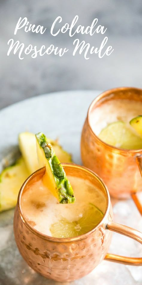 Maui Mule Recipe, Fruity Moscow Mule Recipe, Tropical Mule Recipe, Flavored Moscow Mule, Mule Drink Recipes, Moscow Mule Variations, Moscow Mule Drink, Mule Drink, Malibu Drinks