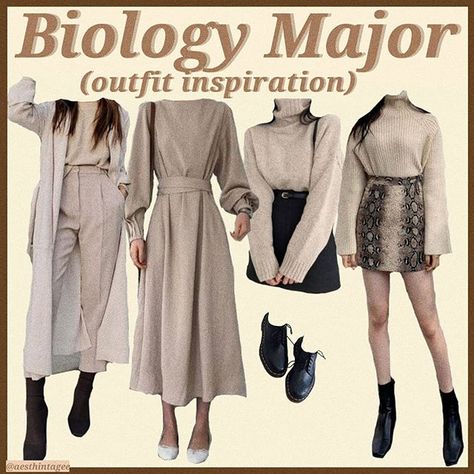 Biology Major Aesthetic Outfits, Dark Academia Book, Art History Major, Euro Chic, Biology Major, Teacher Aesthetic, Academia Outfits, Biology Teacher, Art Outfits