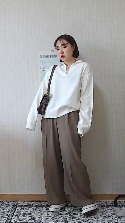 Korean Street Fashion Midsize, Korean Outfit Street Styles Plus Size, Urban Academia Outfits, Mid Size Asian Fashion, Japan Plus Size Fashion, Korean Street Fashion Plus Size, Korean Fashion Midsize, Curvy Korean Outfits, Formal Outfits Plus Size