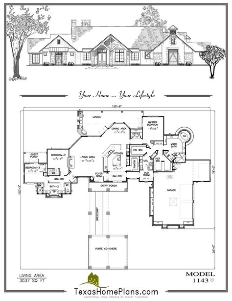 Texas Ranch House Plans, Texas Houses Ranch, Texas Home Plans, King Ranch Texas, Texas Ranch Homes, 6666 Ranch Texas, Castle Plans, Texas Ranch, Country Style House Plans