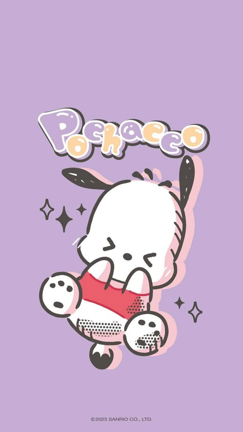 Pochacco #zicxa #image #background #wallpaper Sanrio Wallpaper Pochacco, Pochacco Poster, Kawaii Pochacco, Sanrio Dog, Pochacco Wallpaper, Sanrio Wallpapers, Hello Kitty House, Walpaper Hello Kitty, Sanrio Pochacco