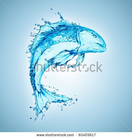 Water Fish Splash Isolated On White Background Stock Photo 93455617 : Shutterstock White Studio Background, Water Background, Art Print Display, Blue Fish, Studio Background, Painting Edges, Stretched Canvas Prints, High Quality Art Prints, Decorative Painting