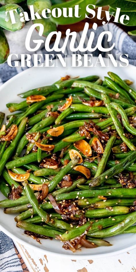 Chinese Buffet Style Green Beans, Asian Style Green Beans Recipe, Chinese Buffet Green Beans Recipe, Chinese Green Beans Buffet, Chinese Green Beans Recipe, Asian Green Beans Recipe, Chinese Buffet Green Beans, Asian Green Bean Recipes, Asian Style Green Beans