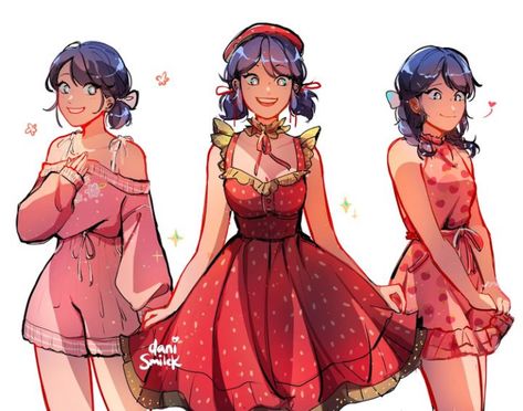 Marinette Icon, Adrien X Marinette, Ladybug Outfits, Miraculous Ladybug Oc, Miraculous Ladybug Fanfiction, Marinette Dupain Cheng, Miraculous Ladybug Movie, Miraculous Ladybug Fan Art, Miraculous Ladybug Funny