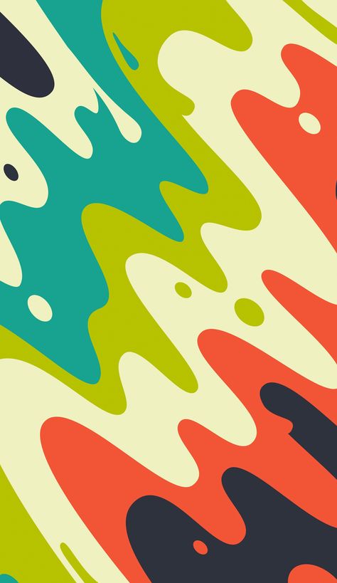 Textile Pattern Design Fashion, Computer Wallpaper Hd, Frog Wallpaper, Drip Art, Abstract Pattern Design, Textile Pattern Design, Rainbow Abstract, Illustration Wall Art, Doodle Designs