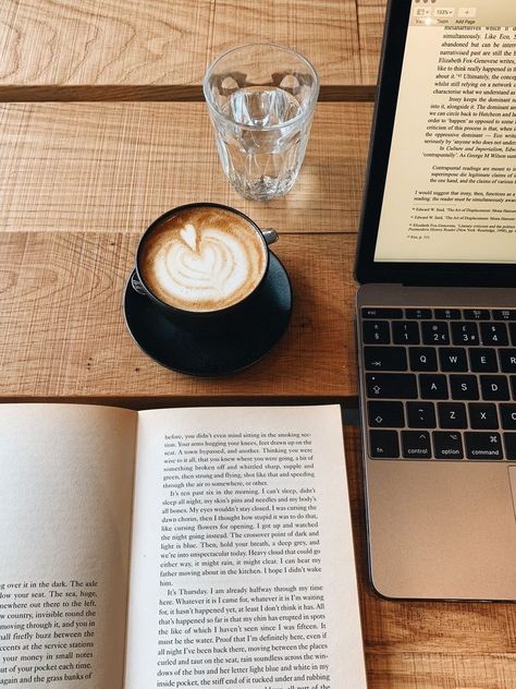 Coffee Study, Christina Lauren, An Open Book, Coffee Shop Aesthetic, Coffee Books, Books And Coffee, Books Coffee, Coffee Photography, Coffee Corner