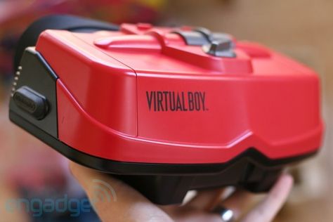 So, has history been kind to the Virtual Boy? No, but even compared to its mid-90s alternatives the system just couldnt compete. Its a bulky thing, ... Back Rooms, Shutter Glasses, 90s Alternative, Portable Console, Virtual Boy, Mid 90s, Aa Batteries, Virtual Reality, Headache