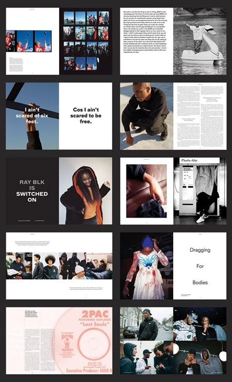 Typography Magazine, Fashion Magazine Layout, 잡지 레이아웃, Vince Staples, Buch Design, Graphisches Design, Zine Design, Magazine Layout Design, Portfolio Layout