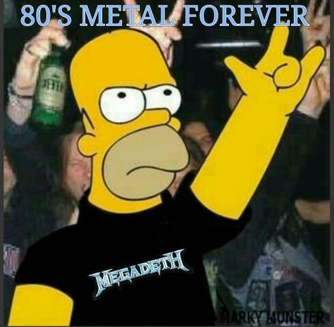 Megadeth Pfp Grunge, Metal Meme, Dance Gavin Dance, Chilli Peppers, Rams Football, Emo Pfp, Two Fingers, Homer Simpson, Band Memes