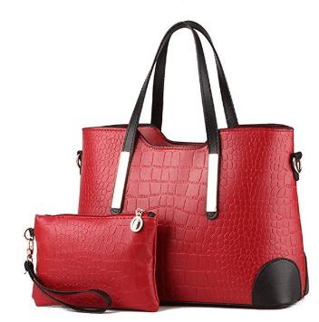 Amazon : Leather Women Top Handle Satchel Handbags Just $16.79 W/Code (Reg : $27.99) (As of 6/4/2019 9.42 PM CDT) Crocodile Handbags, Vintage Messenger Bag, Backpack Vintage, Mothers Bag, Cartoon Bag, Bag Cartoon, Trendy Bags, Handbag Patterns, Crocodile Pattern