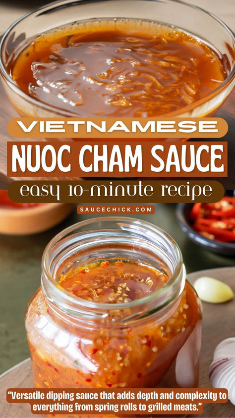 Nuoc Cham Sauce Recipe Nuoc Cham Sauce Recipe, Nuoc Cham Sauce, Asian Sauce Recipes, Chinese Sauce, Gluten Free Fish, Thai Sauce, Grilled Meats, Asian Sauce, Foreign Food