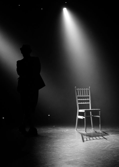 Empty Chair Stage Spotlights, Stage Lighting Design, Theatre Inspiration, Theatre Lighting, Theatre Photography, Drama Class, Theatre Design, Stage Lighting, Lighting Inspiration