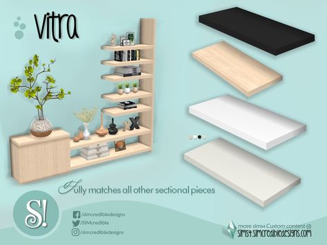 Sims 4 Shelf Cc, Manga Shelf, Etagere Cube, Sims 4 Kitchen, Alpha Cc, Sims 4 Traits, Mod Furniture, Sims Packs, Sims Free Play