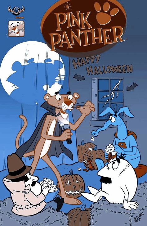 Pink Panther Cartoon, Vintage Comic Books, Pink Panther, Cartoon Background, Pink Panthers, Comic Book Covers, Vintage Comics, Cute Comics, Halloween Wallpaper