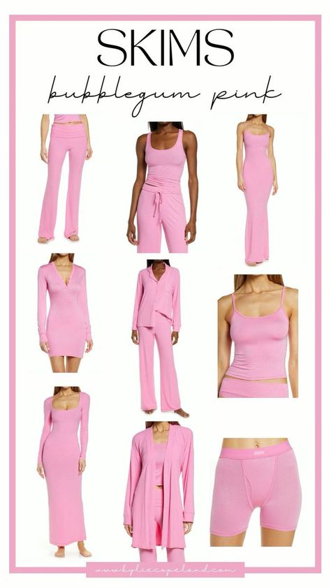 Cute Pajama Outfits, Pink Outfits Aesthetic, All Pink Outfit, Dress Pajamas, Pink Loungewear, Pajamas Aesthetic, African Fashion Modern, Pink Girly Things, Cute Pajamas