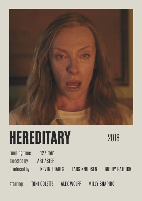 Annie Graham Hereditary, Hereditary Tattoo, Hereditary Poster, Hereditary Movie, A24 Films, Hereditary 2018, Movies Minimalist, Horror Queen, Sweat Tour