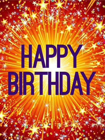 Sparkling & Exciting Happy Birthday Card Happy Birthday Sms, Birthday Wishes Sms, Happy Birthday Beer, Funny Happy Birthday Song, Quote Pictures, Happy Birthday Vintage, Happy Birthday Wishes Images, Happy Birthday Celebration, Birthday Vintage