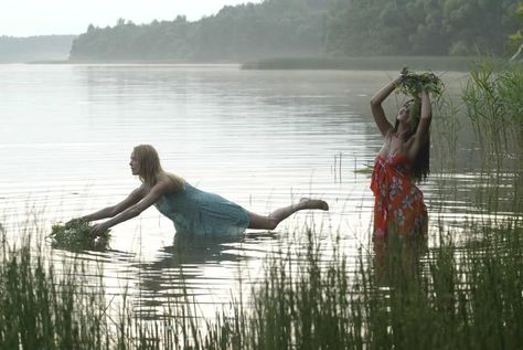 Kupala Night... Solstice Celebration, Girls F, John The Baptist, Summer Solstice, Pen And Paper, Book Aesthetic, Witch, Old Things, Art