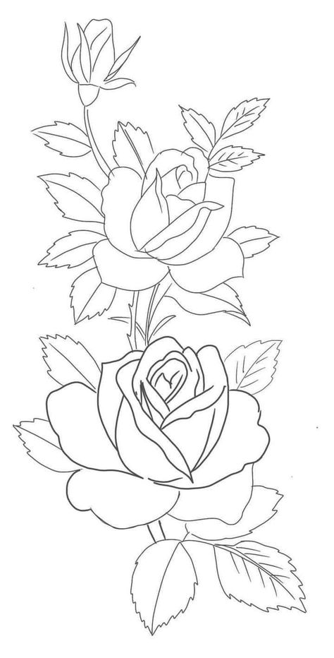 Magic Runes, Rose Coloring Pages, Easy Disney Drawings, Flower Pattern Drawing, Fabric Painting Techniques, Flower Drawing Design, Colored Pencil Artwork, Flower Art Drawing, Textile Prints Design