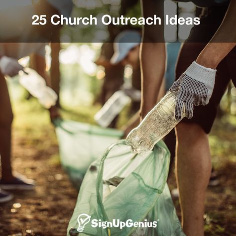 25 Church Outreach Ideas Church Community Outreach Ideas, Youth Service Ideas Church, Community Outreach Ideas, Outreach Ministry Ideas, Church Event Ideas, Church Outreach Ideas, Fellowship Ideas, Bible Education, Service Projects For Kids