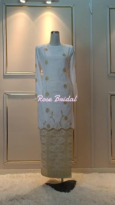 Songket Kurung, Minimal Wedding Dress, Baju Kurung Moden, Bridal Roses, Kurung Moden, Minimal Wedding, Bridesmaid Dresses, Wedding Dress, Dresses