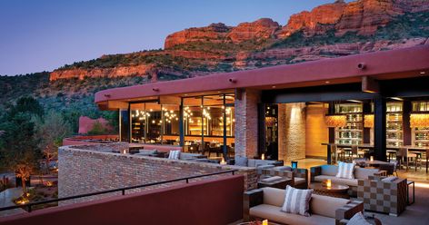 These hotels, cabins and bed-and-breakfasts show off the best of Sedona's red-rock country. Enchantment Resort Sedona, Sedona Restaurants, Grand Canyon Hotels, Sedona Resort, Sedona Hotels, Sedona Vacation, Desert Resort, Romantic Hotel, Sedona Az