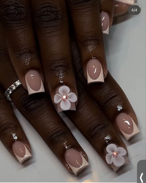 Acrylic Nails Nude, Hard Nails, Colored Acrylic Nails, Girly Acrylic Nails, Work Nails, Classy Acrylic Nails, Short Square Acrylic Nails, Acrylic Nails Coffin Pink, Vacation Nails