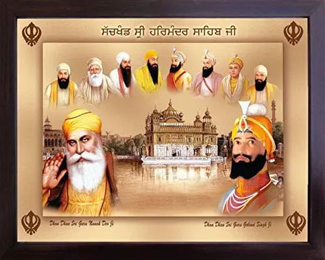 Guru Wallpaper, Guru Nanak Photo, Guru Gobind Singh Ji, Harmandir Sahib, Joker Drawings, Guru Gobind Singh, Religious Painting, Art Hub, Golden Temple